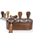 Fildişi Tarzı 53 mm Kahve Sabotaj Paslanmaz Çelik Taban Delonghi Breville Barista Espresso Kahve Aksesuarları Köşe Aletleri (Yurt Dışından) 5