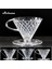 2-4 Fincan Tip Y Stili V60 El Damlama Kahve Filtresi Reçine Üzerine Dökün Kahve Damlatıcı Kağıt Koni Damlama Filtreleri Barista Kahve Demleme Akıllı Damlatıcı (Yurt Dışından) 3