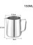 150ML Tarzı Paslanmaz Çelik Süt Köpürtme Sürahisi Kalın Kahve Süt Köpürtücü Kupalar Italya Latte Sanat Sürahi Süt Sürahi Frother Fincan ml (Yurt Dışından) 1