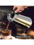 300ML Stili Moka Cof Pot Espresso Latte Percolator Stove Cof Maker Espresso Pot Italian Cof Machine ml Stainless Steel (Yurt Dışından) 3