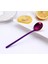 No.7 Tarzı Paslanmaz Çelik Kahve Kaşığı Uzun Saplı Dondurma Tatlı Çay Kaşığı Drinkware Sofra Mutfak Aksesuarları (Yurt Dışından) 1