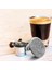 Koyu Gri Tarzı 2 Kullanımlık Yeniden Dolum Kahve Kapsülü Nespresso Filtre Pod Kahve Makinesi Için Tek Kullanımlık Folyolu Contalar ve Paslanmaz Çelik Dudak (Yurt Dışından) 5