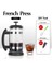Açık Sarı Stil Paslanmaz Çelik Cam Demlik Cafetiere Fransız Kahve Çay Percolator Filtre Pres Piston L Manuel Kahve Espresso Makinesi Pot (Yurt Dışından) 1