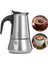 300ML Tarzı Paslanmaz Çelik Moka Cezve Soba Espresso Makinesi Moka Latte Filtre Percolator Araçları Cafetiere Mocha Kahve Makinesi Pot (Yurt Dışından) 2