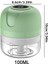 YEŞIL-100ML Stili Elektrikli Mini Sarımsak Kıyıcı USB Kıyma Makinesi Sarımsak Ezici Makinesi Sağlam Dayanıklı Ezilmiş Zencefil Sebze Kırıcı Mutfak Eşyaları (Yurt Dışından) 1