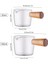 50ML Tarzı Süt Kavanoz Cam Kahve Kupa Süt Fincan Tencere Sos Sirke Tabak Tartı Ölçüm Fincan Çeşniler Ketçap Kabı Espresso Fincan ml (Yurt Dışından) 5
