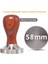 Bej Tarzı Barista Espresso Kahve Tamper Düz Taban, Silikon Kahve Tamper Mat (Mm) (Yurt Dışından) 1