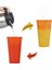 5 Adet Tarzı 5 Adet 473ML Plastik Yeniden Kullanılabilir Renk Değiştiren Soğuk Su Kapaklı Kahve Fincanları Ev Drinkware Mutfak Ürünleri (Yurt Dışından) 5