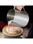 350ML Tarzı Paslanmaz Çelik Süt Köpürtme Sürahisi Kalın Kahve Süt Köpürtücü Kupalar Italyan Latte Art Sürahi Süt Sürahi Köpürtücü Fincan Ölçek L (Yurt Dışından) 2