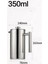 350ML Tarzı French Press Kahve Makinesi Paslanmaz Çelik Kahve Percolator Pot, Çift Duvar ve Büyük Kapasiteli Manuel Cafetiere Kahve Kapları (Yurt Dışından) 1