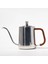 Silver 600ML Style Drip Kettle 350ML 600ML Cof Tea Pot Non-Stick Coating Food Grade Stainless Steel Gooseneck Drip Kettle Swan Neck Thin Mouth (Yurt Dışından) 5