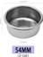 54 Mm-2 Fincan Stili Kahve Filtresi 1cup 2cup Temiz Fincan Delonghibreville Aksesuarları Için Basınçsız Portafilter Sepeti (Yurt Dışından) 1
