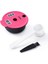Pembe Tarzı 60ML Yeniden Kullanılabilir Kahve Kapsül Podları Nespresso Kahve Kapsülü Pod Slicone Kapak Bosch Tassimo ml ile Uyumlu (Yurt Dışından) 1