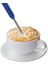 Derin Mavi Tarzı Kahve Latte Köpük Sanat Kalem Iğne Spatula Paslanmaz Barista Aracı Kahve Latte Paslanmaz Çelik Sanat Kalem Aracı 9 Renk (Yurt Dışından) 3