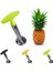 No.1 Stili Paslanmaz Çelik Ananas Soyucu Kesici Meyve Bıçağı Dilimleme Spiral Ananas Kesme Makinesi Kullanımı Kolay Mutfak Pişirme Araçları (Yurt Dışından) 5
