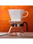 White Large Style Seramik Kahve Filtreli Fincan Tutucu Espresso Kahve Üzerine Dökün Damlatıcı Kahve Sepetleri Süzücü Yeniden Kullanılabilir Bardaklar Kahve Aksesuarları (Yurt Dışından) 2