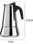 100ML Tarzı Soba Moka Cezve Paslanmaz Çelik Kahve Makinesi Moka Espresso Percolator Ocak Üstü Kahve Makinesi Pot ml (Yurt Dışından) 1