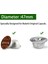 Turuncu Tarzı Bialetti Kahve Makinesi Brikka Espresso Bardağı Için Yeniden Kullanılabilir Kahve Kapsülü Paslanmaz Çelik Doldurulabilir Filtre (Yurt Dışından) 3