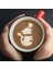 Et Pet Noel Kahve Sprey Şablonlar Cupcake Cappuccino Süt Baskı Kalıp Dıy Sanat Şablonu Barista Araçları Parti Malzemeleri (Yurt Dışından) 3