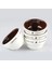3 Adet Siyah Stil 200ML Cupping Cup Için Ölçme Takım Seramik Kahve Fincanı U-Şekilli Kahve Değerlendirme Fincan Ölçme Kasesi (Yurt Dışından) 3