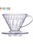 V01 Stili Kahve Damlatıcı Reçine Damla Kahve Huni Filtreli Fincan V01 V02 Barista Kahve Demleme Üzerine Dökün Için Plastik Kahve Filtresi (Yurt Dışından) 2