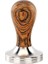 Altın Sandal Ağacı Stili 53 mm Kahve Sabotaj Altın Sandal Ağacı Sap 304 Paslanmaz Çelik Kahve Tozu Çekiç Espresso Cafe Araçları Barista (Yurt Dışından) 1