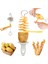 10 Adet Tarzı Spiral Döndür Patates Dilimleme Kesici Salatalık Sebze Spiralizer Kesici Patates Dilimleme Barbekü Yeniden Kullanılabilir Mutfak Aksesuarları Alet (Yurt Dışından) 4