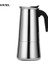 600ML Tarzı Paslanmaz Çelik Moka Cezve Espresso Percolator Taşınabilir Kahve Makinesi Pot Percolator Içecek Aracı Cafetiere Latte Stovetop (Yurt Dışından) 1