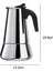 300ML Tarzı Paslanmaz Çelik Kahve Makinesi Cezve Moka Pot Şofben Kahve Makineleri Su Isıtıcısı Kahve Bira Latte Percolator Soba Kahve Araçları (Yurt Dışından) 1