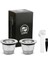 Bej Tarzı Icafilasfor Nespresso Yeniden Kullanılabilir Inox 2'si 1 Arada Kullanım Doldurulabilir Kapsül Crema Espresso Yeniden Doldurulabilir Nespresso (Yurt Dışından) 1