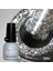Glitter Kalıcı Oje G003, Yoğun Gümüş Parıltılı, 14 ml 1