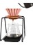 A02 Stili El Damla Dökme Kahve Bira Tutacağı Metal V60 Filtre Tutucu Raf Silikon Paspas Seti Barista Kahve Filtre Rafı Aksesuarları (Yurt Dışından) 2