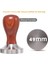 Ahşap 49MM Tarzı Espresso Tamper - Paslanmaz Çelik Tabanlı Premium Barista Kahve Sabotaj ve Silikon Kahve Sabotaj Mat (Mm) (Yurt Dışından) 1