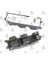 11889 Düğme Cam Açma Hilux 98 LN145 Sol Ön 8482060090 1
