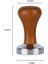 Ahşap 53MM Tarzı Delonghi Düz Taban Için Kahve Sabotaj Paslanmaz Çelik Espresso Tozu Çekiç Barista Araçları Için Kahve Aksesuarları (Yurt Dışından) 1