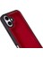 Apple iPhone 16 Plus Uyumlu, Deri, El Yapımı Kılıf, Gölgeli Kırmızı 3