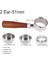 Dozaj Halkası 53MM Tarzı Kahve Dipsiz Portafiltre Dozaj Halkalı Filtre Için 3 Açı Ayarlanabilir Dış Müdahale 2 Bardak Sepeti 350ML Köpürtme Sürahi (Yurt Dışından) 5