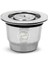 Deve Tarzı Icafilasfor Nespresso Yeniden Kullanılabilir Inox 2'si 1 Arada Kullanım Doldurulabilir Kapsül Crema Espresso Yeniden Doldurulabilir Nespresso (Yurt Dışından) 2