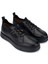 Erkek Deri & Tekstil Siyah Casual Ayakkabı 668 1246 Erk Ayk SK24-25 Nero 2