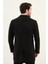 Düz Slim Fit Mono Yaka Klasik Erkek Kaşe Kaban 3