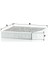 CUK26007 Polen Filtresi Karbonlu X156 13-W176 12-18 W246 11-18 C117 13-18 27277-5DA0A 1
