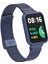 Xiaomi Redmi Watch 2 Lite Uyumlu Krd-66 Metal Kordon Zore - Lacivert 3