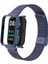 Xiaomi Redmi Watch 2 Lite Uyumlu Krd-66 Metal Kordon Zore - Lacivert 4