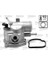 820598 Termostat 92 cc OM611 W203 00-07 W210 99-02 S210 99-03 C209 02-09 CL203 01-03 6112000615 1