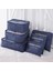 Valiz Seyahat Çanta Düzenleyici 6 Parça Seyahat Bavul Düzenleyici Organizer Set 1