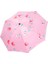 Ww Sevimli Meyve Deseni Katlanır Kadın Şemsiye - Pembe (Yurt Dışından) 1