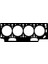 BL980 Silindir Kapak Contası Renault 9 Dizel 1.85MM 3 Delik 7700745717 1