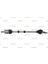 18318 Aks Komple Ön Qashqai 07-14 Sağ 1.6 A-T 941MM 39100BB90C 1