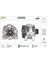 439692 Alternatör 12V 90A 206 P307 C-Elysee P301 C3 C2 C4 C5 C5 Iı C5 Iıı P407 Toyota Aygo Partner 1.9 Klymalı 5705.AZ 1