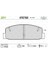670780 Fren Balatası Arka Mazda 323 626 2.0 98-02 Mazda 6 03-10 Premacy 99-04 B6Y82643Z 1